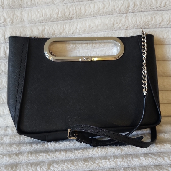 MICHAEL Michael Kors Handbags - NWOT Michael Kors Chelsea Convertible Crossbody Clutch with Silver Hardware